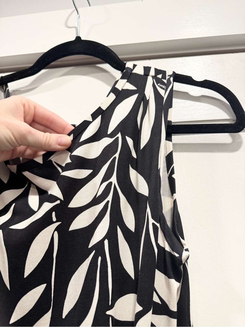 Diane Von Furstenberg 100% Silk New Della Sleeveless Wrap Dress 12 Office Career - Picture 11 of 12